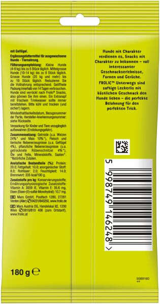Frolic Hundeleckerli Unterwegs mit Geflügel